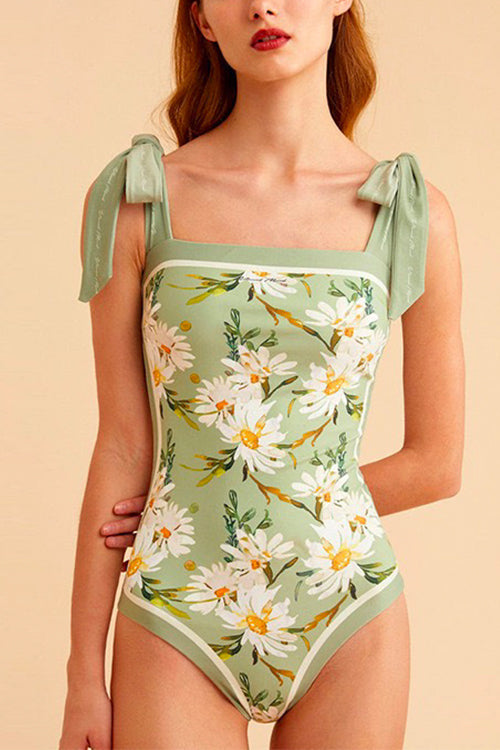 Nicoleta™ – Costum de Baie Elegant cu Imprimeu Floral