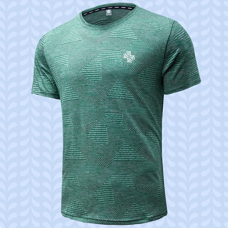 Artem - Tricou Casual Cu Mâneci Scurte și Guler Rotund