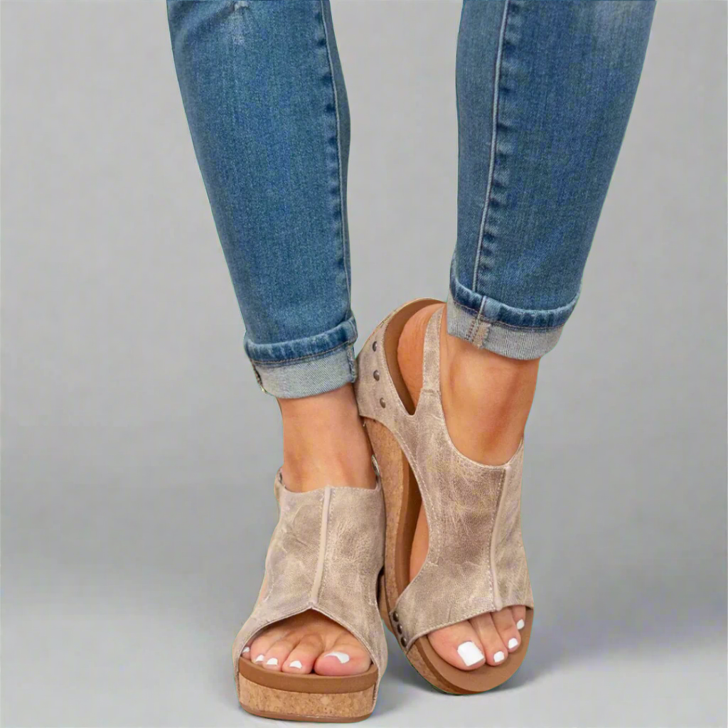 Mechthild | Sandale ortopedice din materiale premium