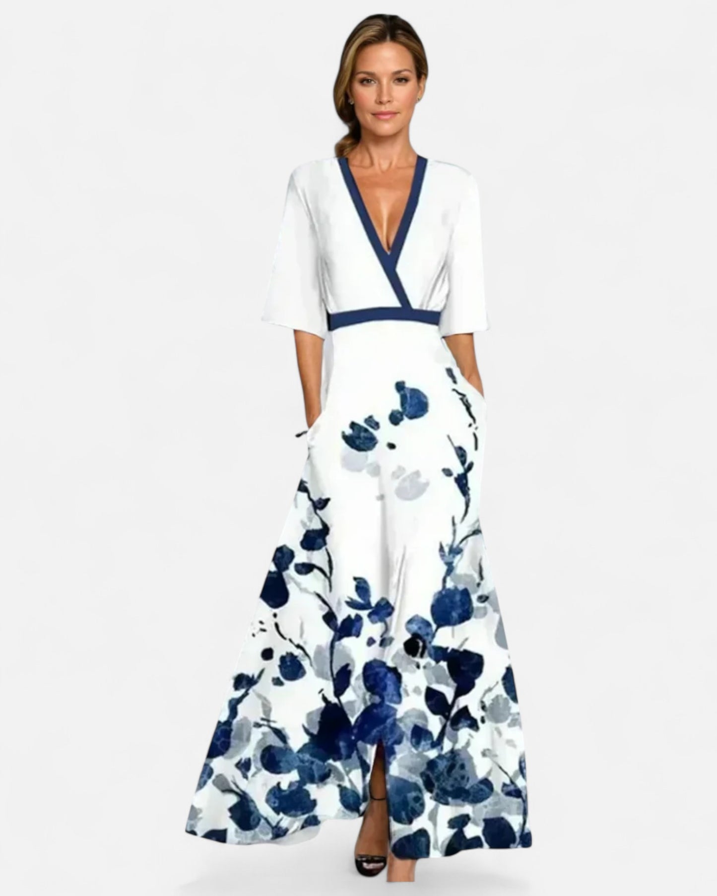 Amara | Rochie Florală Atemporală
