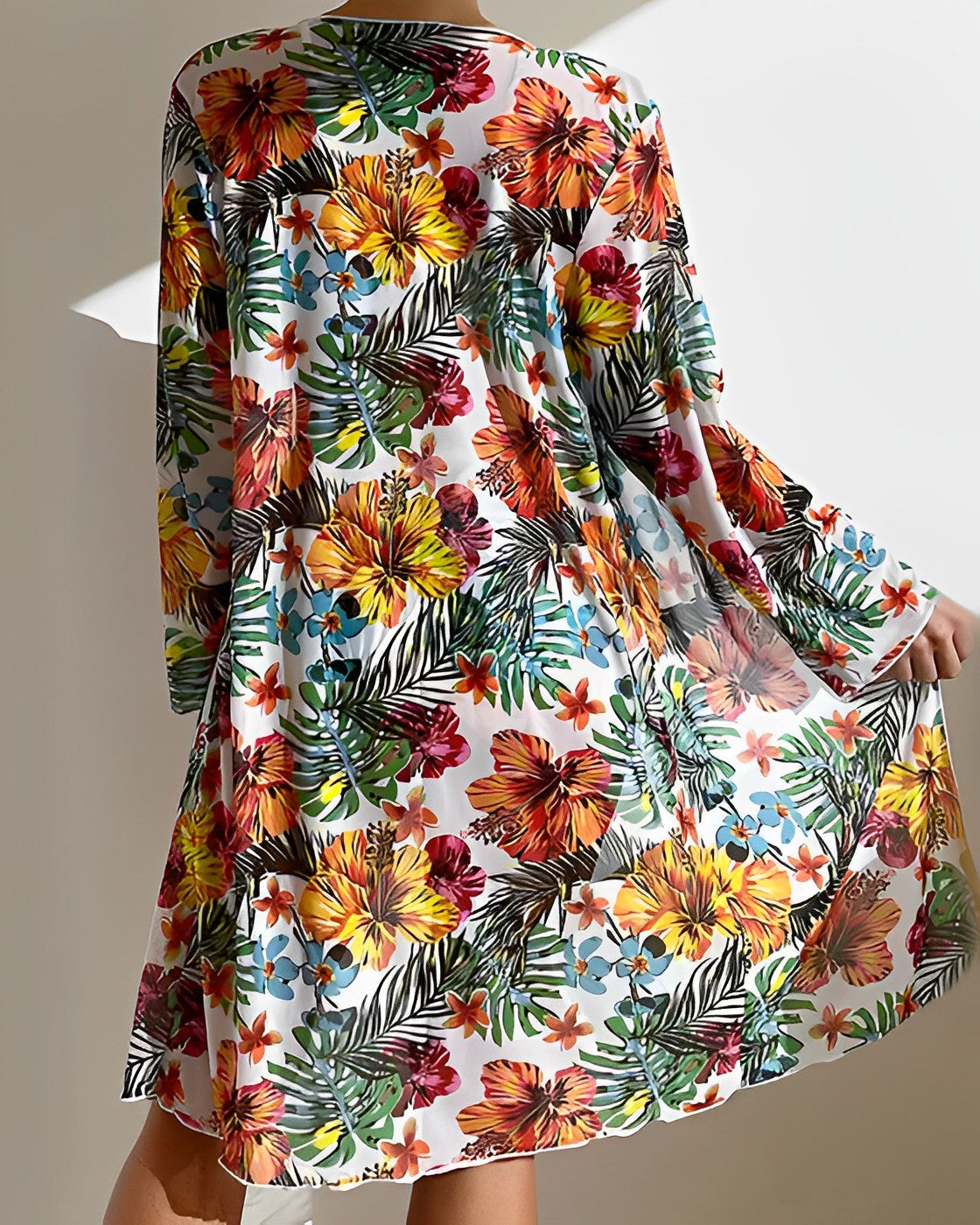Jana™ – Set Bikini cu Kimono de Plajă