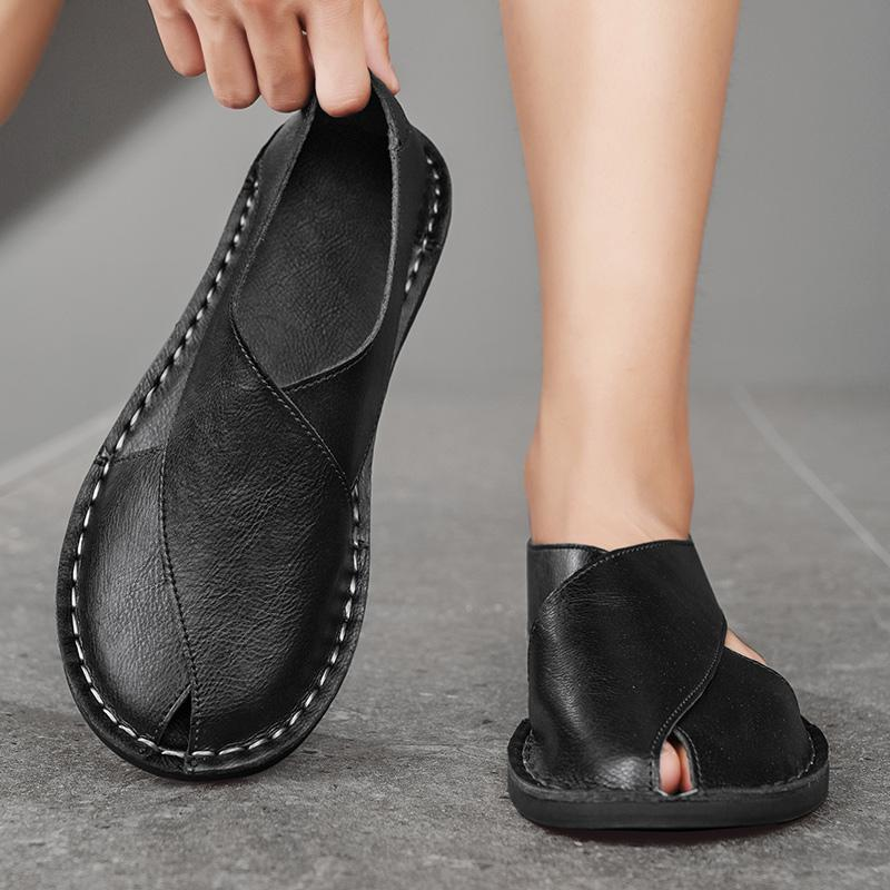 Lucian™ – Sandale din Piele Naturală pentru Bărbați