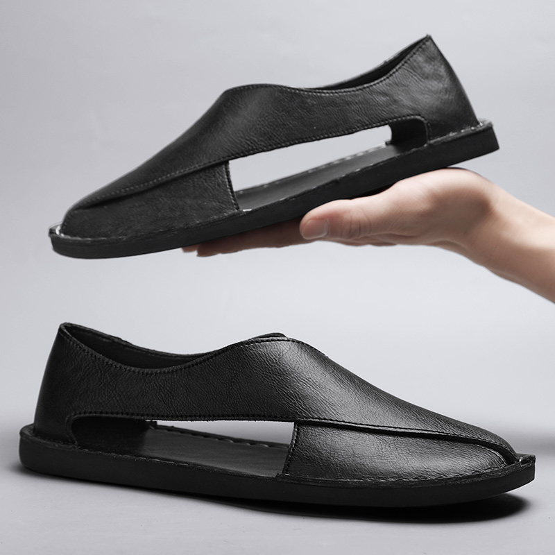Lucian™ – Sandale din Piele Naturală pentru Bărbați