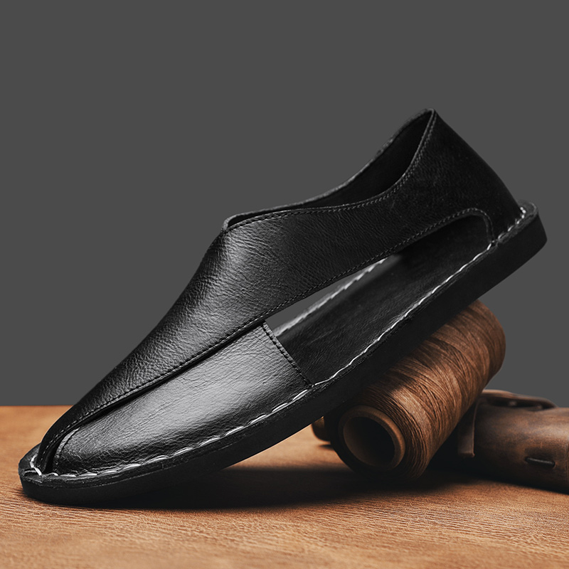 Lucian™ – Sandale din Piele Naturală pentru Bărbați