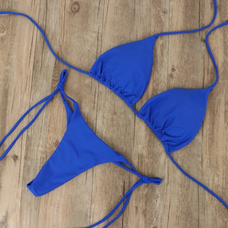 Ana-Maria™ – Bikini în Două Piese cu Prindere după Gât