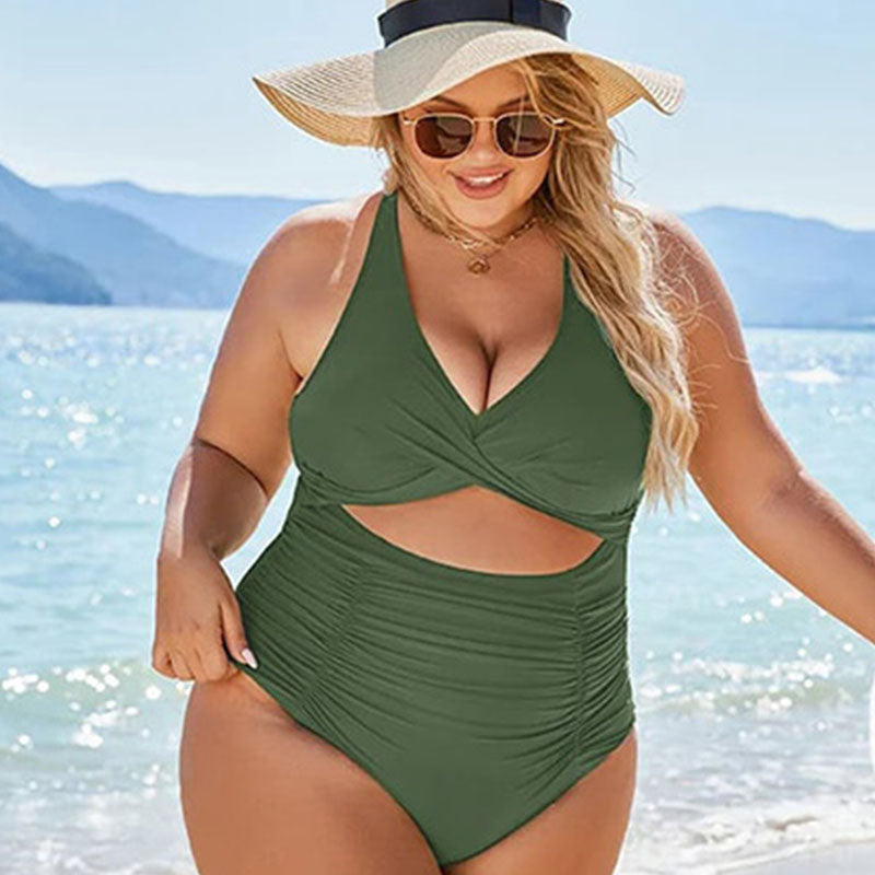 Beatrice™ – Costum de Baie Elegant cu Decupaj