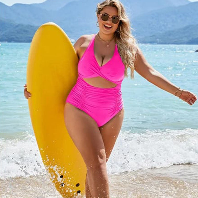Beatrice™ – Costum de Baie Elegant cu Decupaj