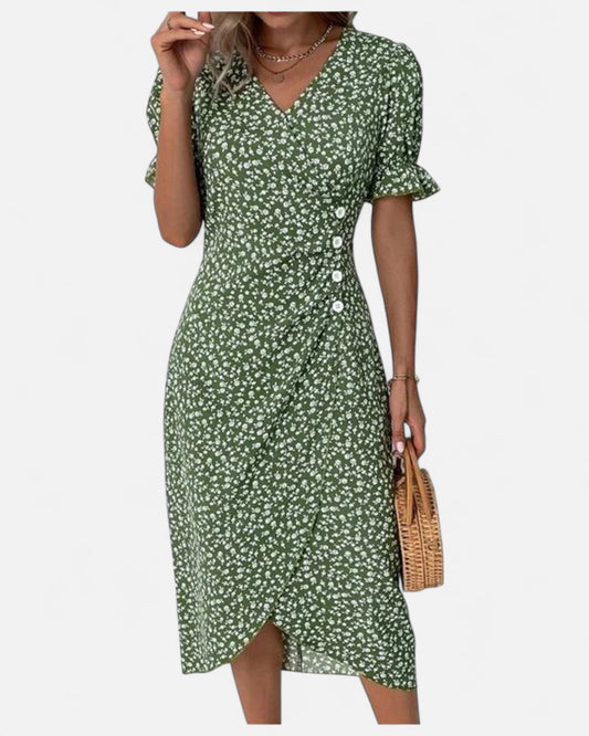 Sophie | Rochie cu mânecă scurtă