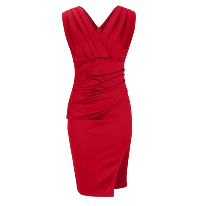 Celina™ | Rochie de cocktail cu design plisat