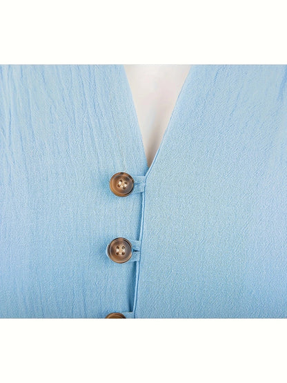 Shayne - Bumbac Ușor și Lenjerie Mâneci lungi Cămașă