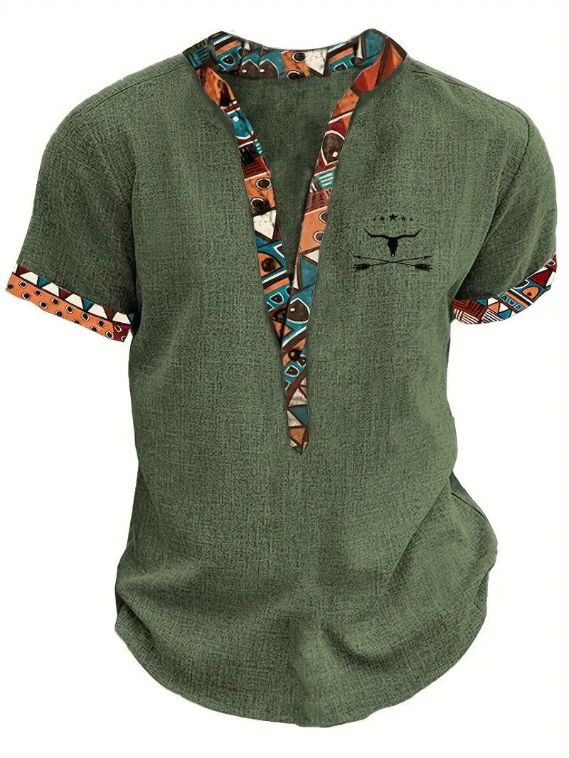 Murat - Cămașă Elegantă Cu Mâneci Scurte