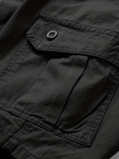 Mauro - Pantaloni Scurți Eleganți Cu Buzunare Multipl