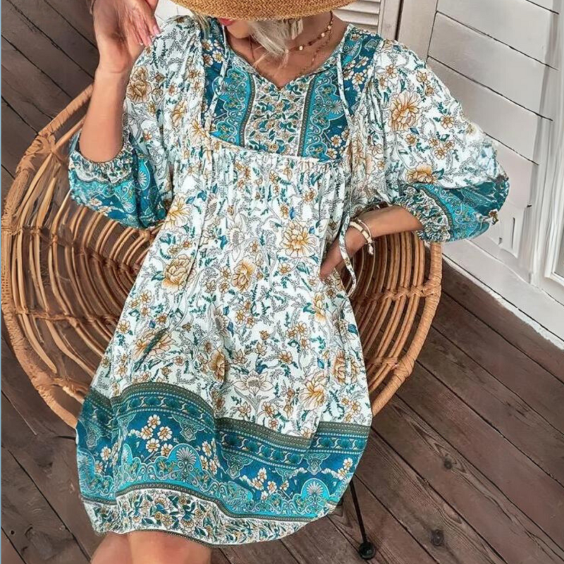 Keila - Rochie Lungă în Stil Boho