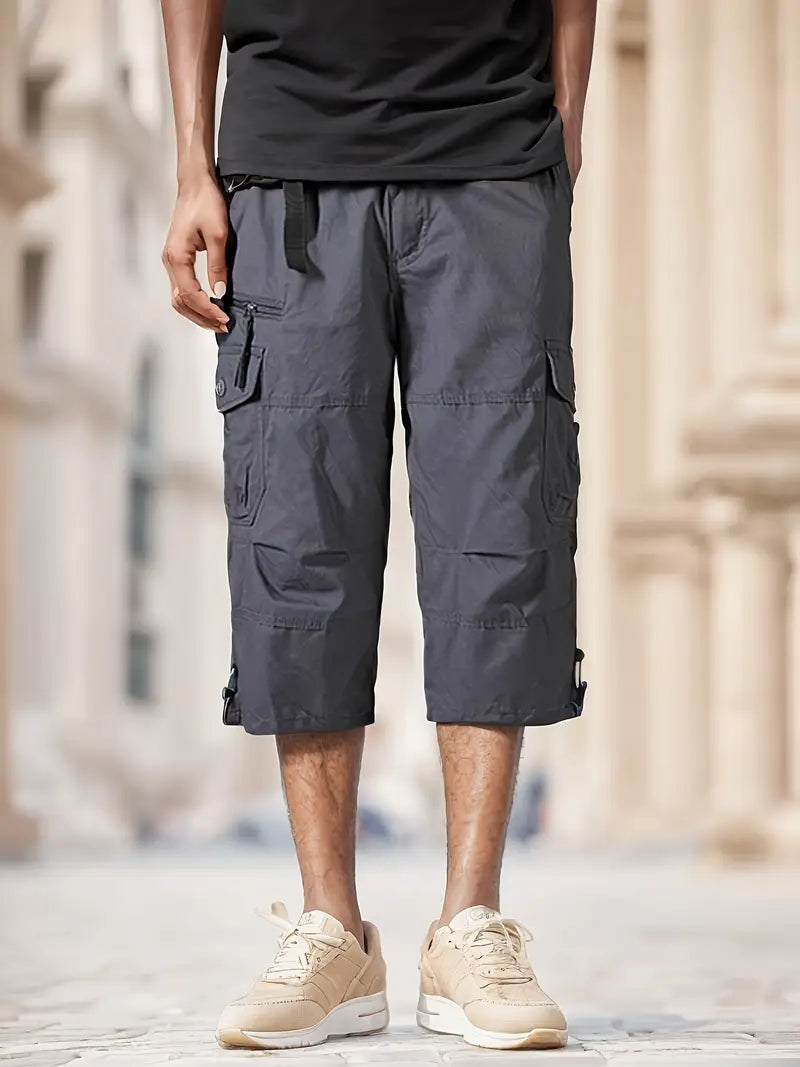 Gerhard - Pantaloni Eleganți Cu Buzunare Multiplă