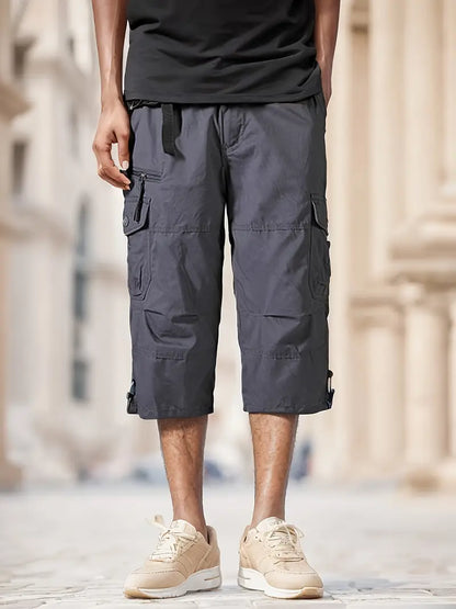 Gerhard - Pantaloni Eleganți Cu Buzunare Multiplă