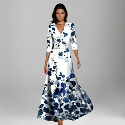 Ella™ | Rochie maxi cu legare