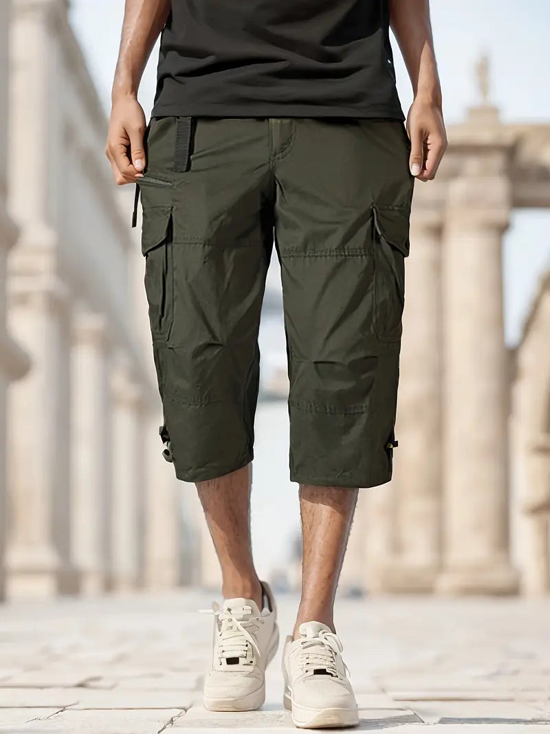 Gerhard - Pantaloni Eleganți Cu Buzunare Multiplă