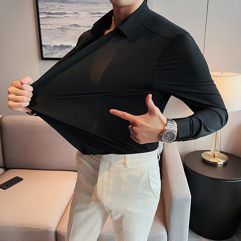 Palazon - Cămașă Cu Mâneci Lungi Prémium