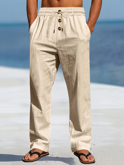 Aznar - Pantaloni Dezinvolt Din In Elastice