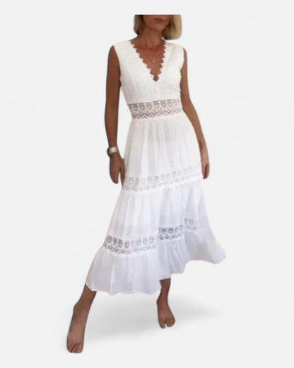 Sadie™ | Rochie Camasa cu Dantela si Decolteu in V