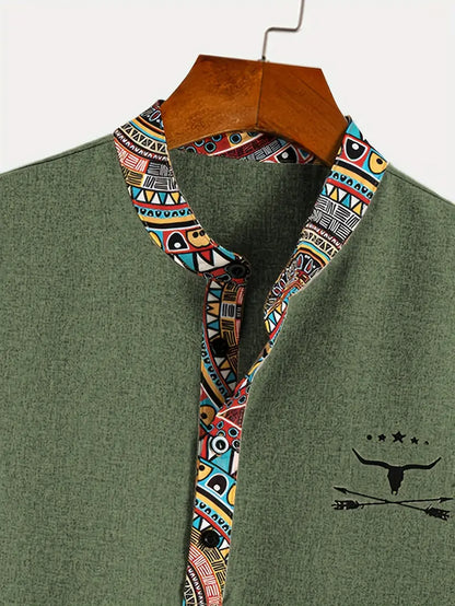 Murat - Cămașă Elegantă Cu Mâneci Scurte