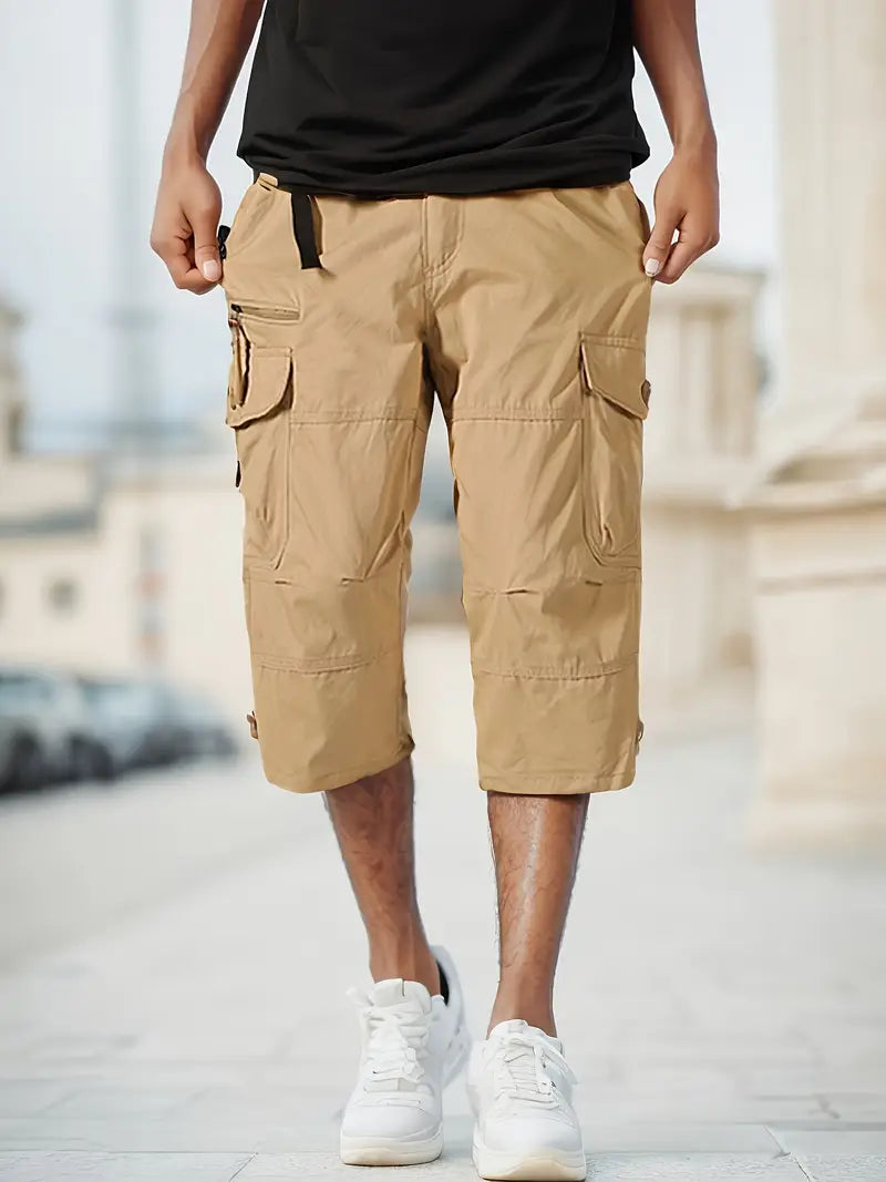 Gerhard - Pantaloni Eleganți Cu Buzunare Multiplă