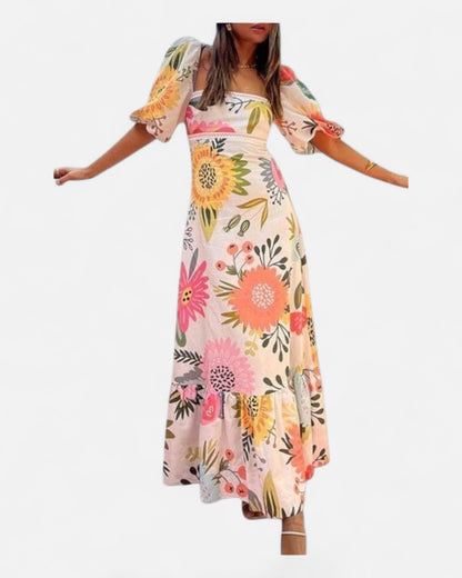 Nordlys™ | Rochie Maxi cu Print