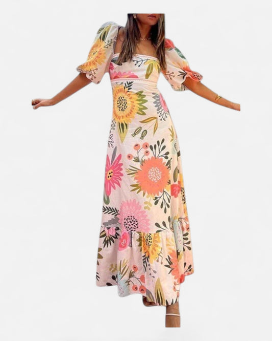 Nordlys™ | Rochie Maxi cu Print