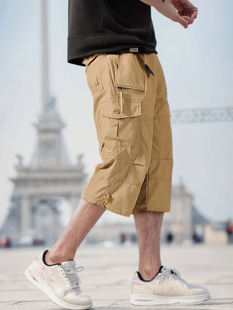 Gerhard - Pantaloni Eleganți Cu Buzunare Multiplă