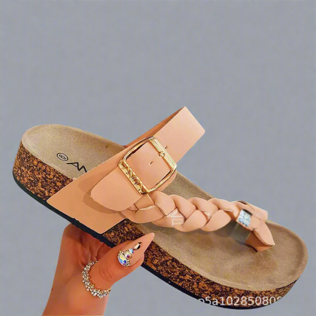 Josepha | Papuci din piele confortabili din materiale de înaltă calitate pentru vară