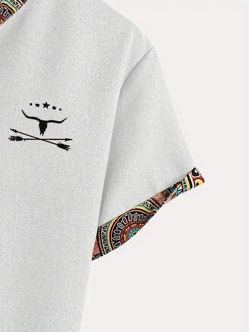 Murat - Cămașă Elegantă Cu Mâneci Scurte