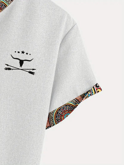 Murat - Cămașă Elegantă Cu Mâneci Scurte