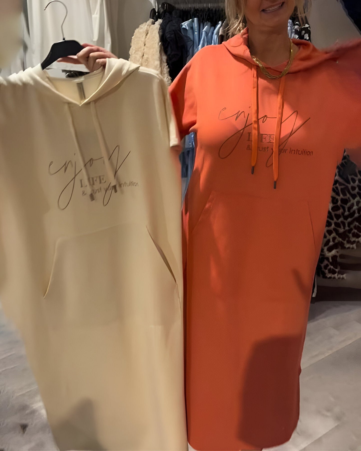 Larisa™ - Rochie Hanorac Casual