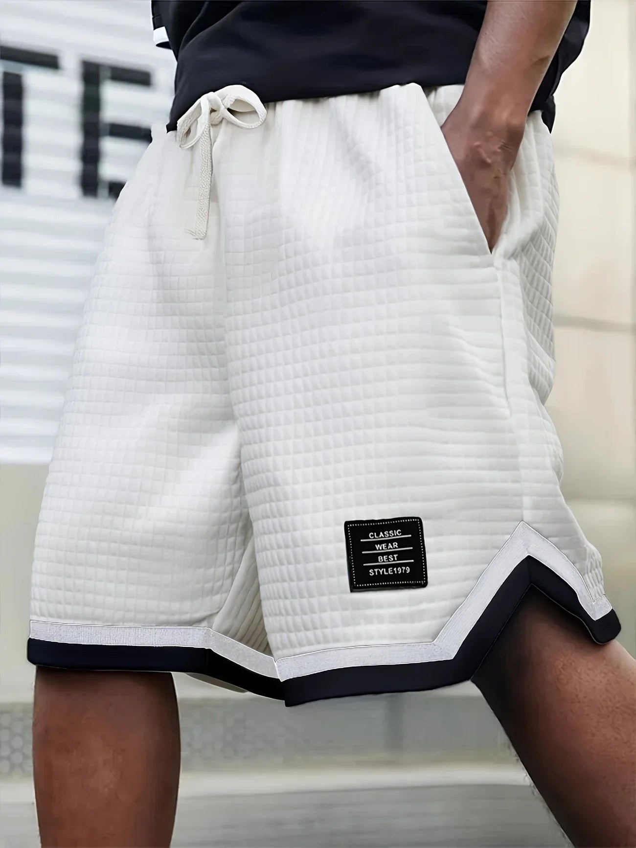 Nikifor - Pantaloni Scurți Respirabili Cu Snur In Talie