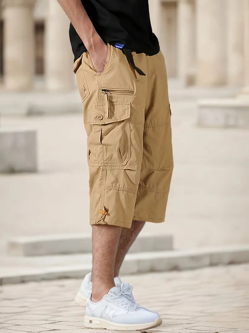 Gerhard - Pantaloni Eleganți Cu Buzunare Multiplă