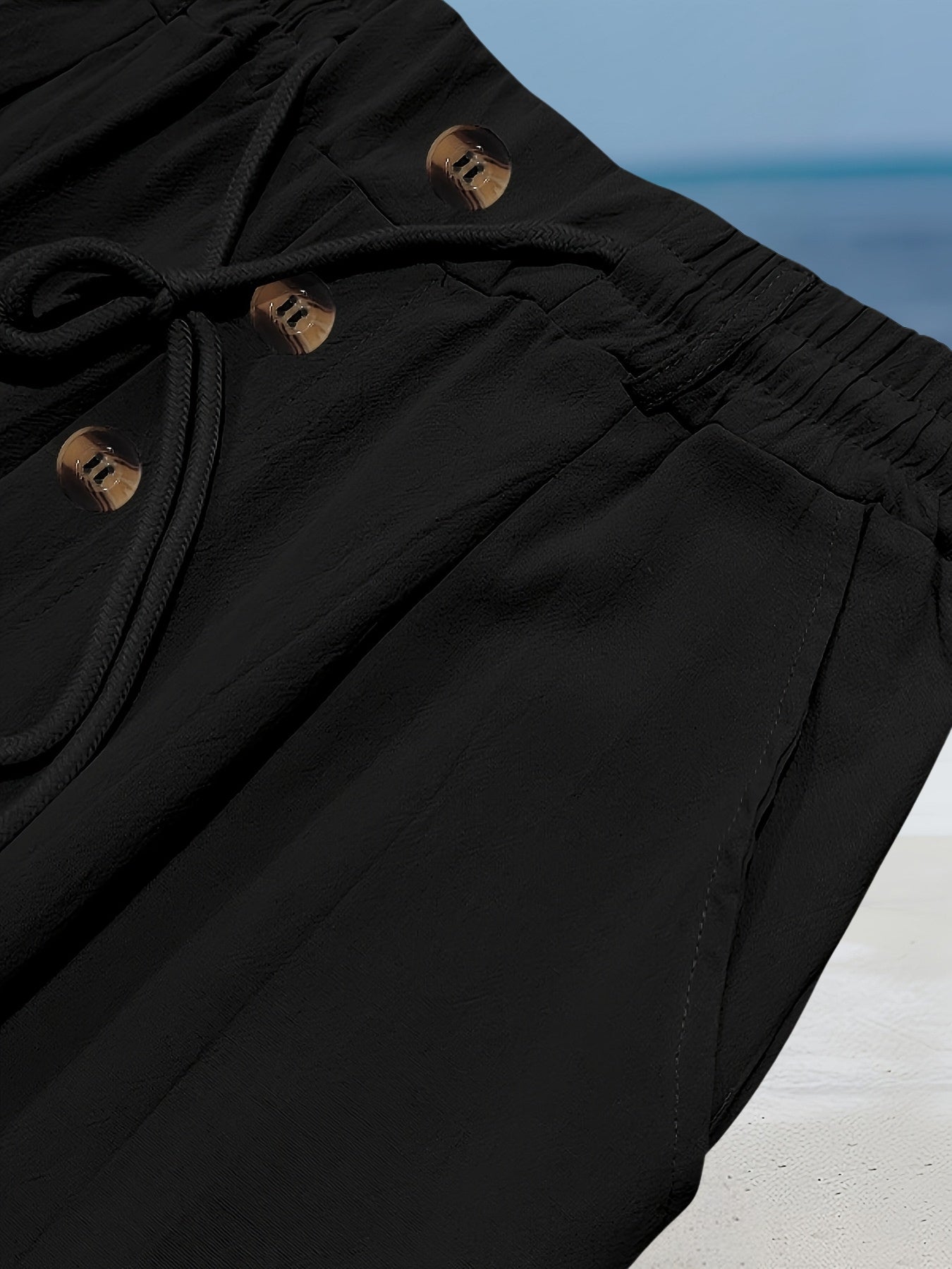 Aznar - Pantaloni Dezinvolt Din In Elastice