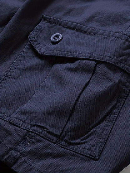 Mauro - Pantaloni Scurți Eleganți Cu Buzunare Multipl