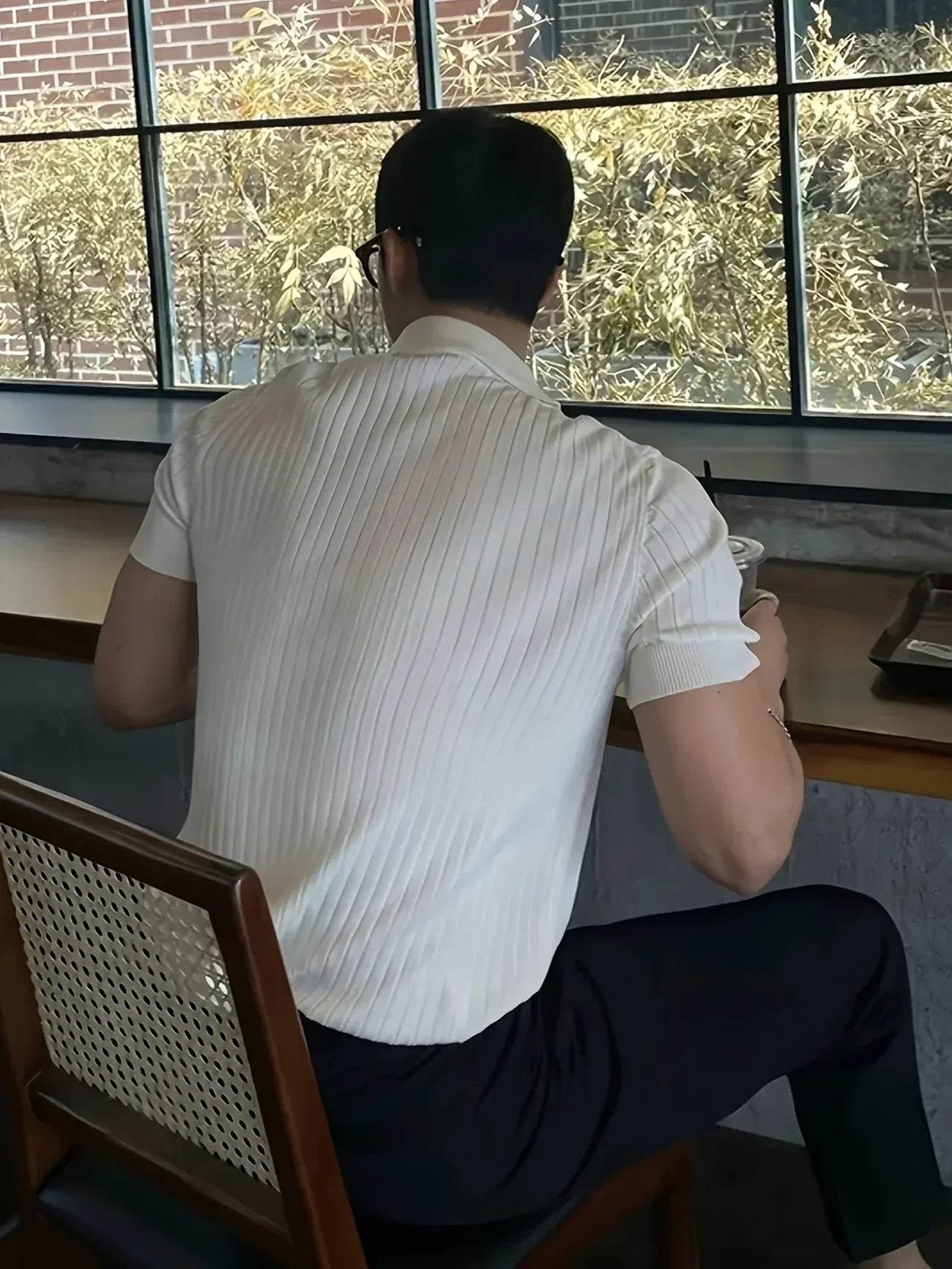 Avgustin - Tricou Polo Casual Cu Mâneci Scurte