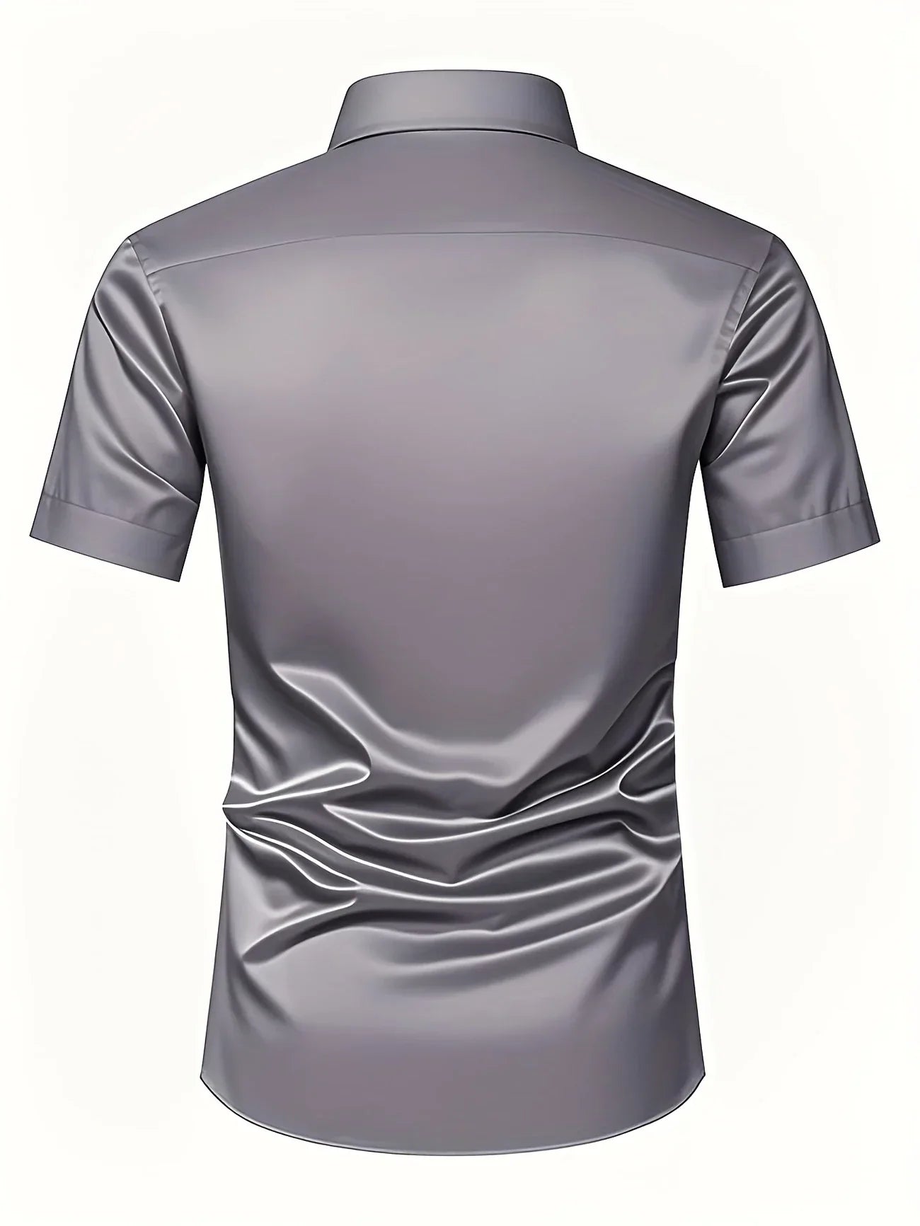 Ezra - Cămașă Elegantă Croială Slim Cu Nasturi