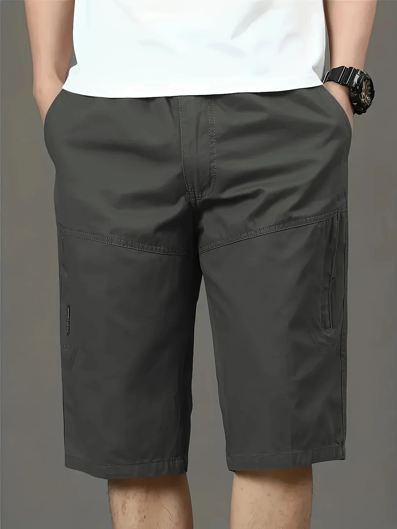 Stepan - Pantaloni Scurți Marfă Respirabili Si Cu Multiplu Buzunare