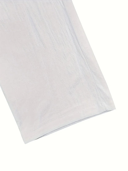 Beslan - Pantaloni Eleganți Cu Croi Drept Si Nasturi Aurii