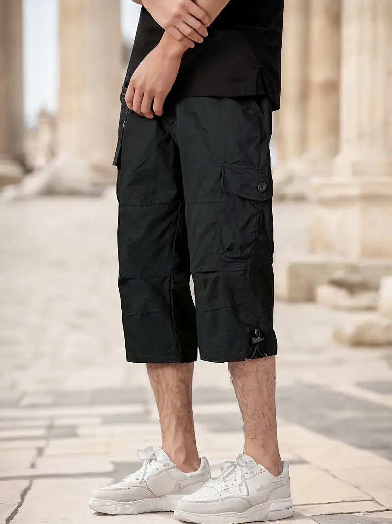 Gerhard - Pantaloni Eleganți Cu Buzunare Multiplă