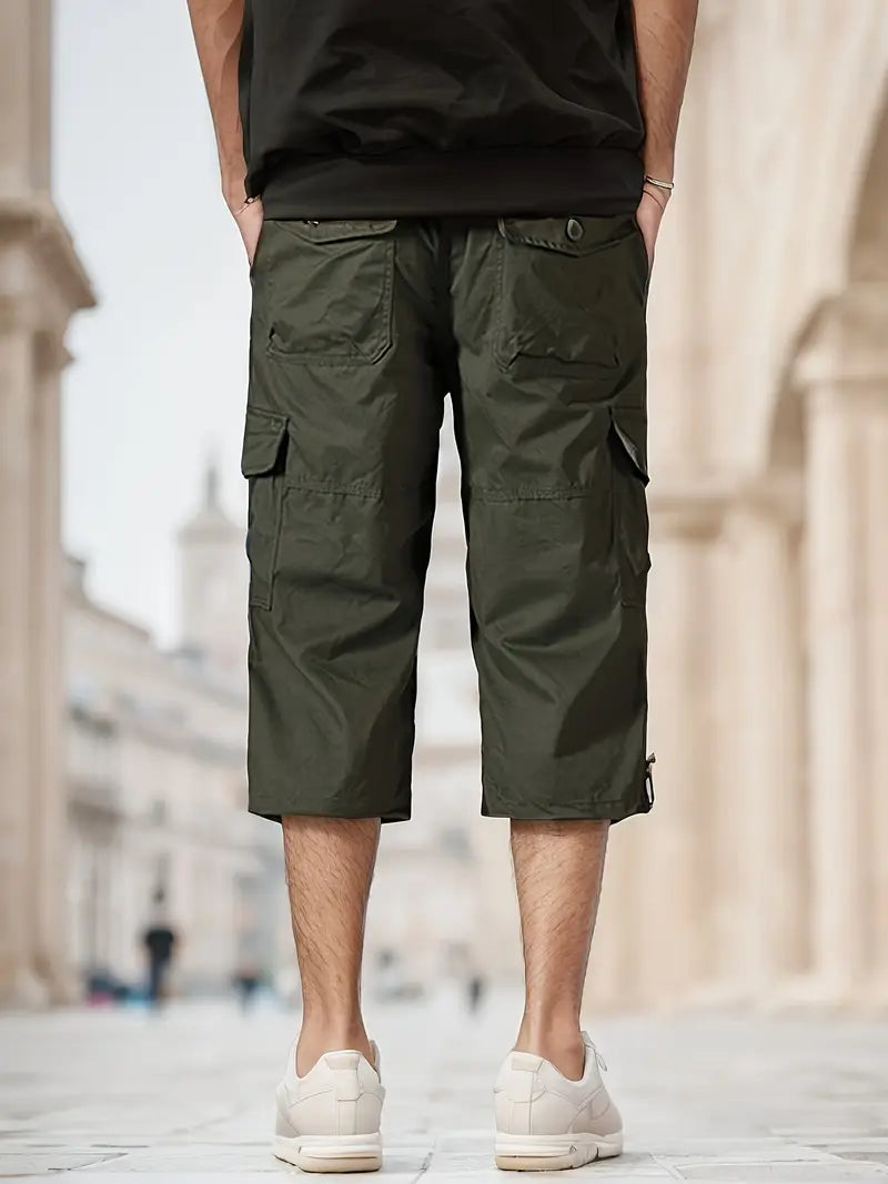 Gerhard - Pantaloni Eleganți Cu Buzunare Multiplă