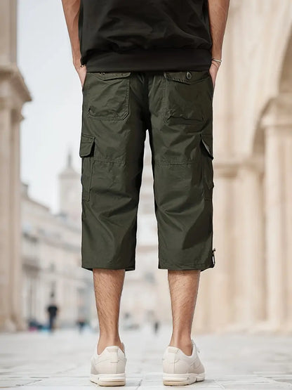 Gerhard - Pantaloni Eleganți Cu Buzunare Multiplă