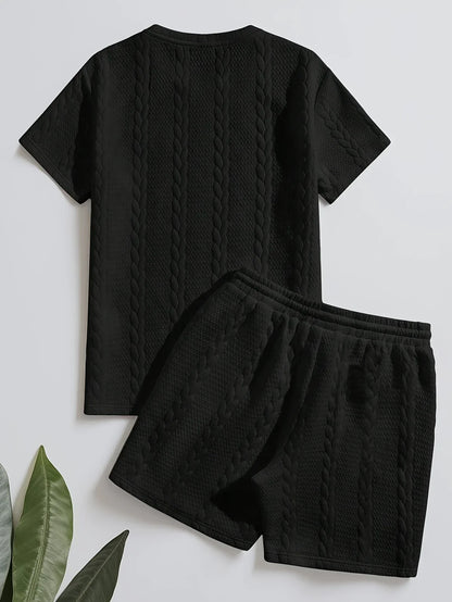 Archie - Set Casual Din Două Piese Tricotate