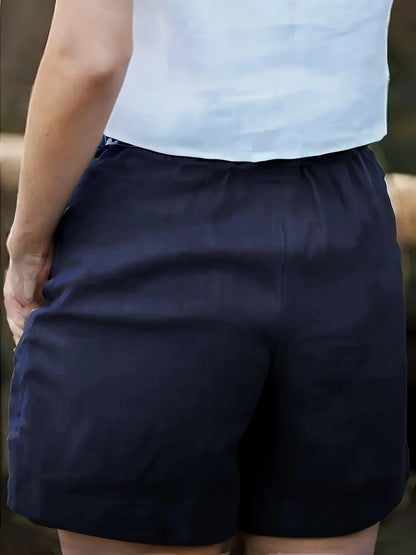 Niamh - Pantaloni Scurți Casual De Vară Cu Buzunar