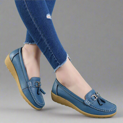 Ulfrida | Mocasini ortopedici din piele pentru confort și stil