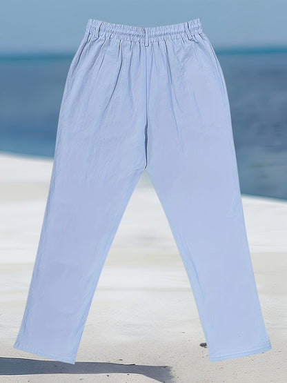 Aznar - Pantaloni Dezinvolt Din In Elastice