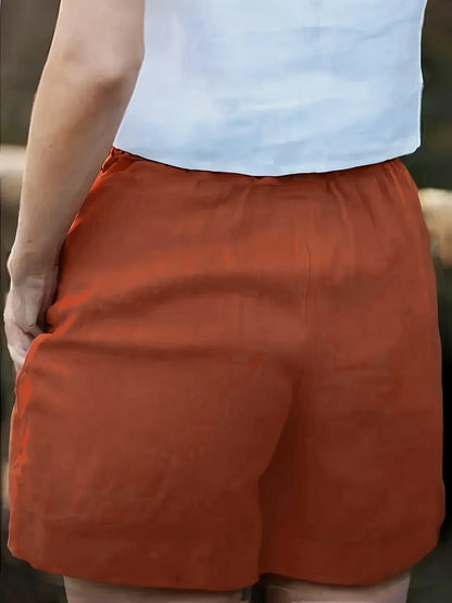 Niamh - Pantaloni Scurți Casual De Vară Cu Buzunar