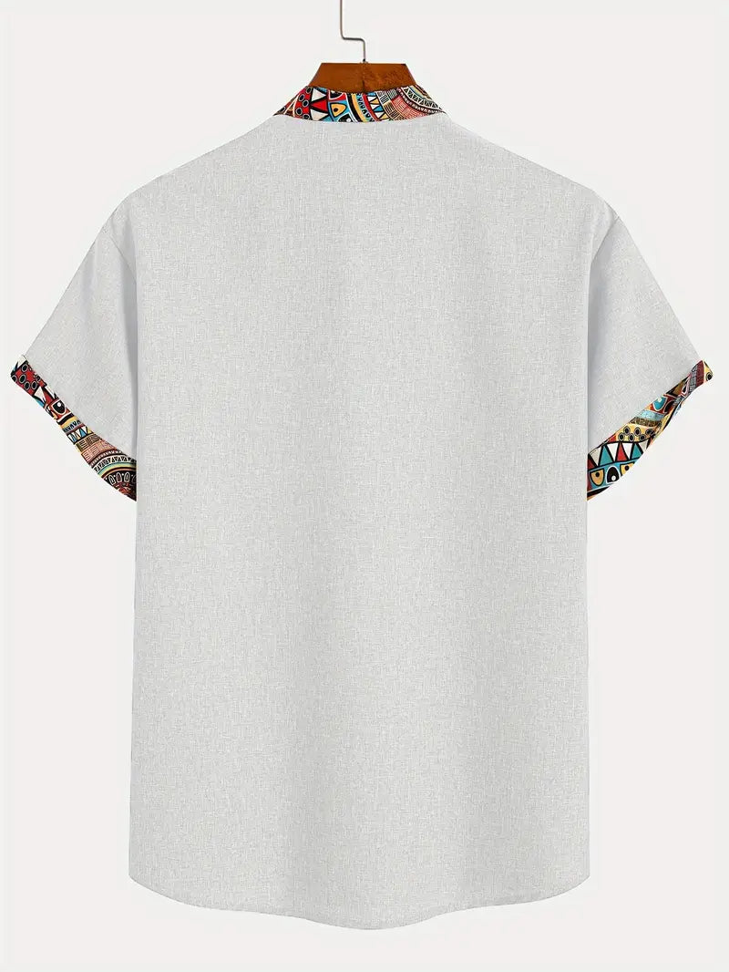 Murat - Cămașă Elegantă Cu Mâneci Scurte